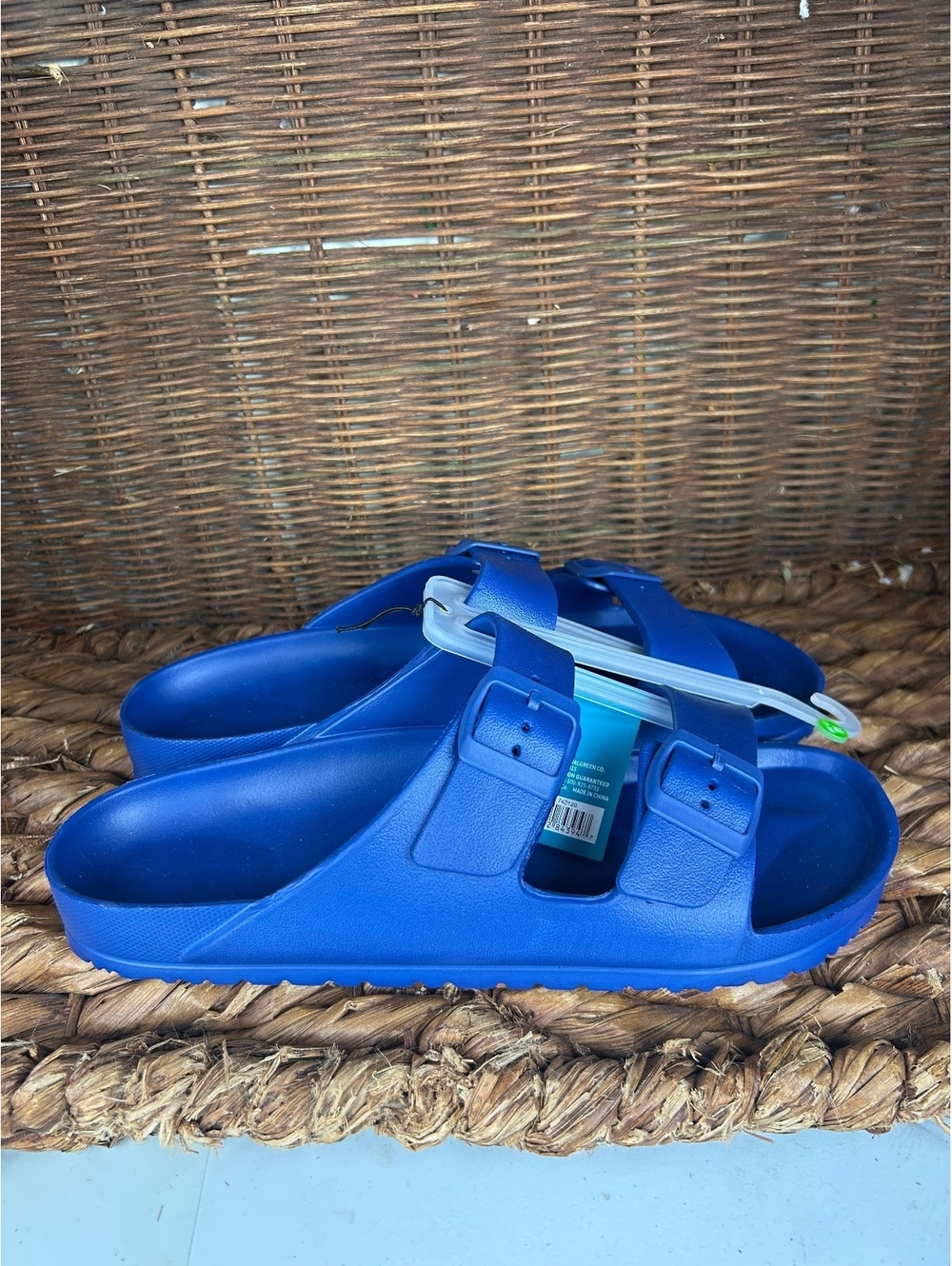 West Loop blue men's sandals